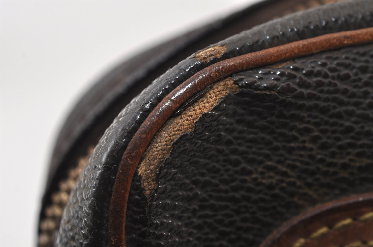 Authentic Louis Vuitton Monogram Marly Dragonne GM M51825 Clutch Hand Bag 0257J