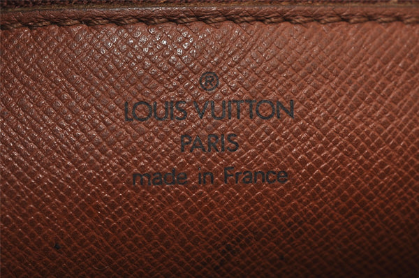 Authentic Louis Vuitton Monogram Marly Dragonne GM M51825 Clutch Hand Bag 0257J