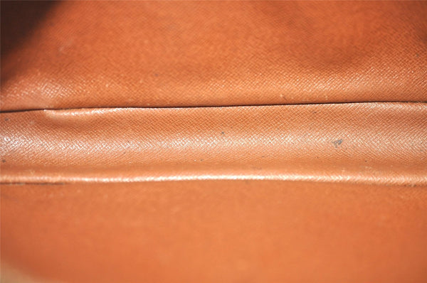 Authentic Louis Vuitton Monogram Marly Dragonne GM M51825 Clutch Hand Bag 0257J