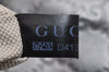 Authentic GUCCI Guccissima Abbey Shoulder Bag GG Leather 190525 Silver 0257K