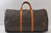 Authentic Louis Vuitton Monogram Keepall 50 Travel Boston Bag Old Model LV 0258J