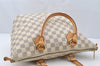 Authentic Louis Vuitton Damier Azur Saleya PM Shoulder Tote Bag N51186 LV 0259J