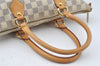 Authentic Louis Vuitton Damier Azur Saleya PM Shoulder Tote Bag N51186 LV 0259J