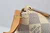 Authentic Louis Vuitton Damier Azur Saleya PM Shoulder Tote Bag N51186 LV 0259J