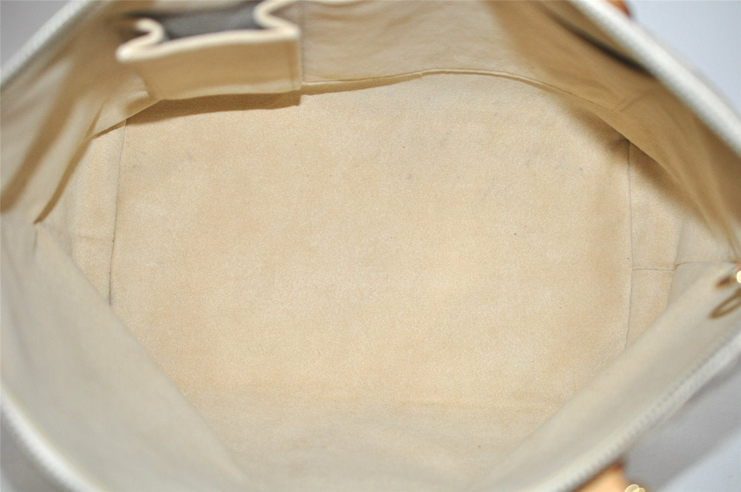 Authentic Louis Vuitton Damier Azur Saleya PM Shoulder Tote Bag N51186 LV 0259J