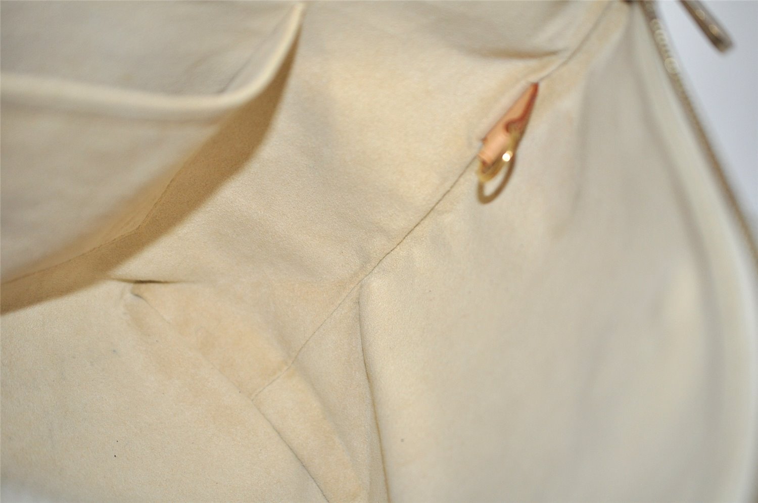 Authentic Louis Vuitton Damier Azur Saleya PM Shoulder Tote Bag N51186 LV 0259J