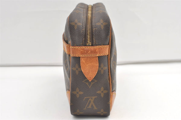 Authentic Louis Vuitton Monogram Compiegne 28 Clutch Hand Bag M51845 LV 0259K