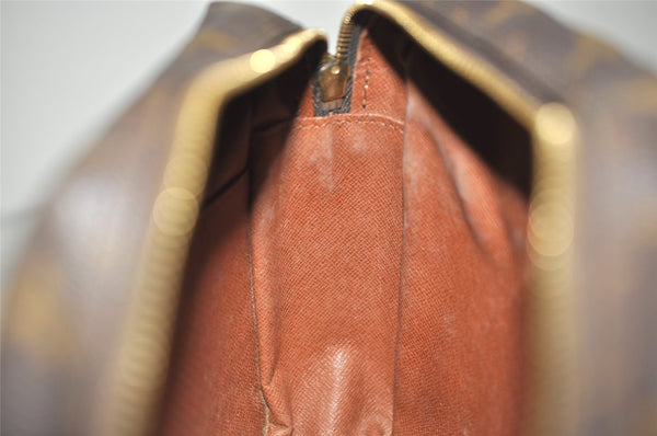Authentic Louis Vuitton Monogram Compiegne 28 Clutch Hand Bag M51845 LV 0259K