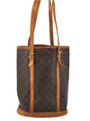 Authentic Louis Vuitton Monogram Bucket GM Shoulder Tote Bag M42236 Junk 0260J