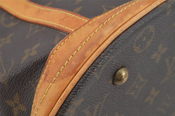 Authentic Louis Vuitton Monogram Bucket GM Shoulder Tote Bag M42236 Junk 0260J