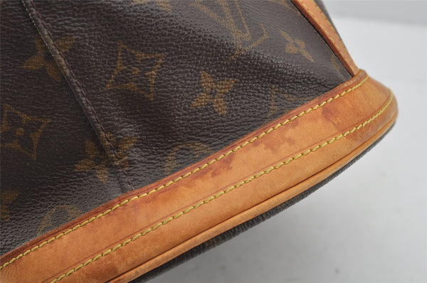 Authentic Louis Vuitton Monogram Bucket GM Shoulder Tote Bag M42236 Junk 0260J