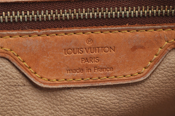 Authentic Louis Vuitton Monogram Bucket GM Shoulder Tote Bag M42236 Junk 0260J