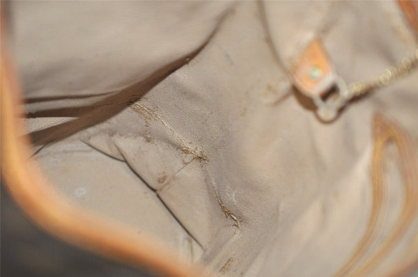 Authentic Louis Vuitton Monogram Bucket GM Shoulder Tote Bag M42236 Junk 0260J