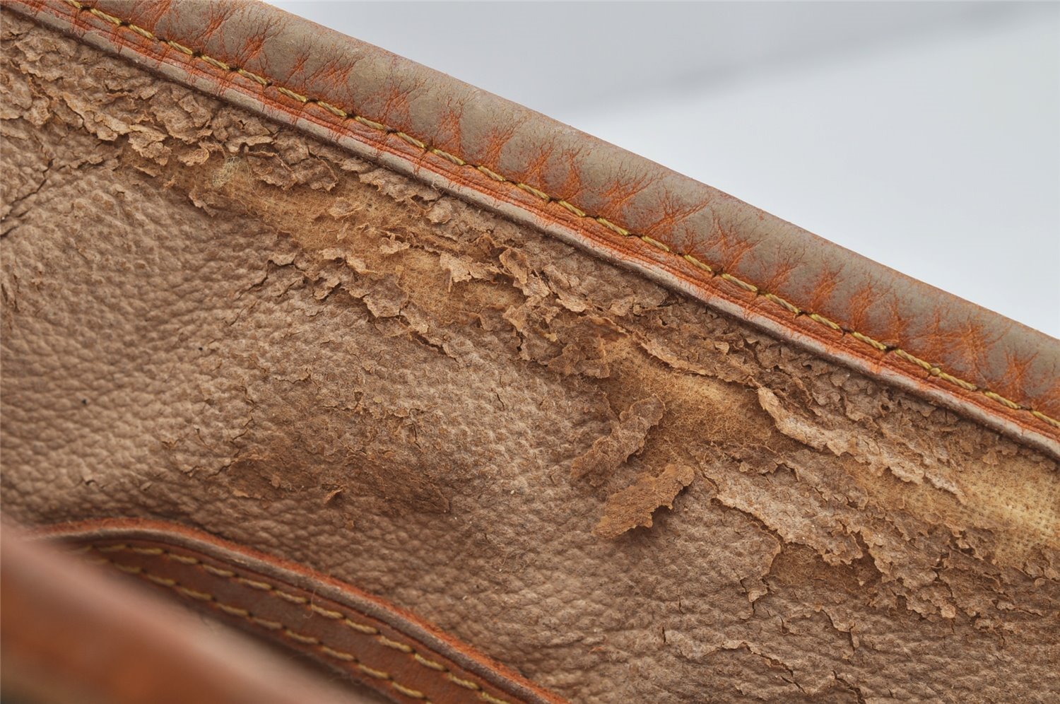 Authentic Louis Vuitton Monogram Bucket GM Shoulder Tote Bag M42236 Junk 0260J