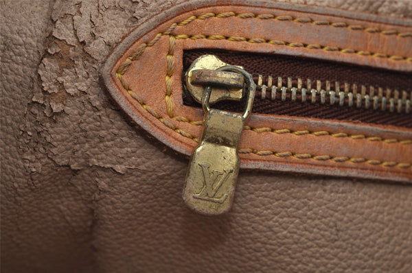 Authentic Louis Vuitton Monogram Bucket GM Shoulder Tote Bag M42236 Junk 0260J