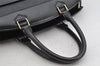 Authentic Louis Vuitton Epi Riviera Hand Bag Black M48182 LV Junk 0260K