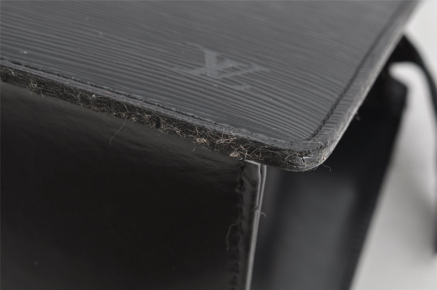 Authentic Louis Vuitton Epi Riviera Hand Bag Black M48182 LV Junk 0260K