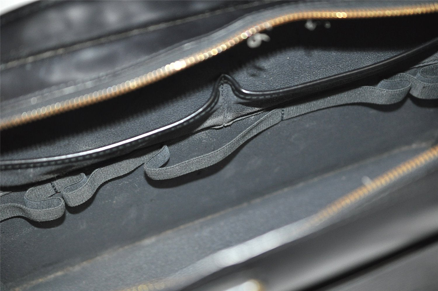 Authentic Louis Vuitton Epi Riviera Hand Bag Black M48182 LV Junk 0260K