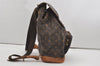 Authentic Louis Vuitton Monogram Montsouris GM Backpack M51135 LV 0261J