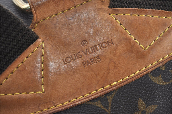 Authentic Louis Vuitton Monogram Montsouris GM Backpack M51135 LV 0261J