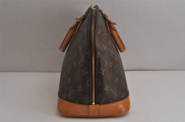 Authentic Louis Vuitton Monogram Alma Hand Bag Purse M51130 LV 0261K