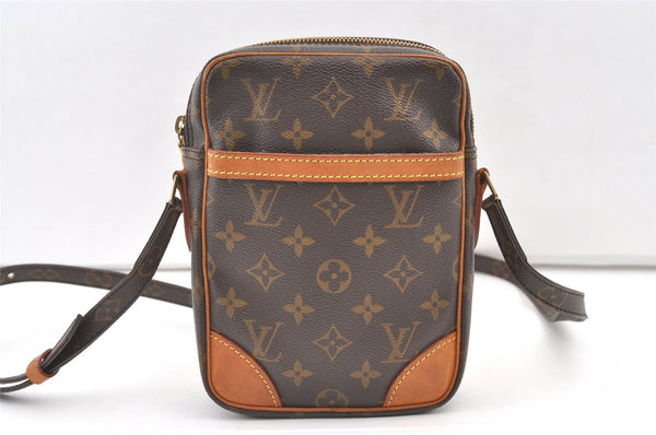 Authentic Louis Vuitton Monogram Danube Shoulder Cross Body Bag M45266 LV 0262K