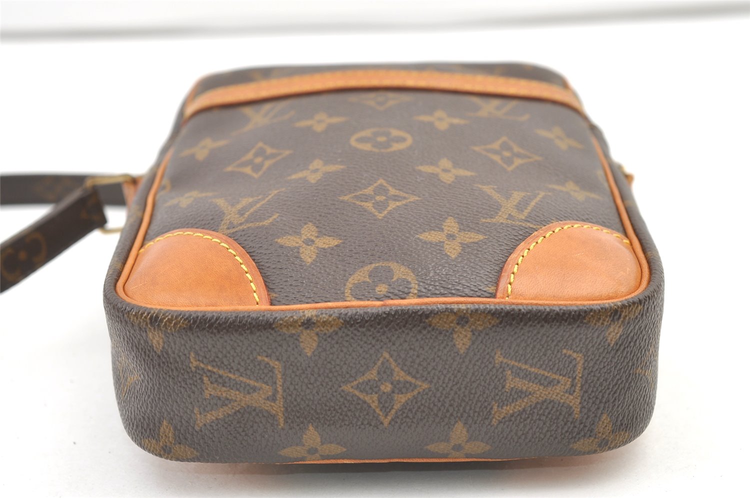 Authentic Louis Vuitton Monogram Danube Shoulder Cross Body Bag M45266 LV 0262K