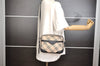 Authentic BURBERRY Nova Check Shoulder Cross Body Bag Canvas Leather Beige 0264J