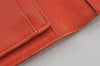 Authentic CHANEL Brilliant Enamel Matelasse Long Wallet Purse CC Orange 0266K