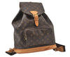 Authentic Louis Vuitton Monogram Montsouris GM Backpack M51135 LV 0269J