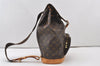 Authentic Louis Vuitton Monogram Montsouris GM Backpack M51135 LV 0269J