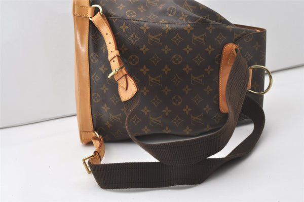 Authentic Louis Vuitton Monogram Montsouris GM Backpack M51135 LV 0269J