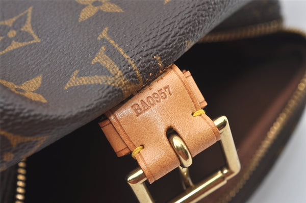 Authentic Louis Vuitton Monogram Montsouris GM Backpack M51135 LV 0269J