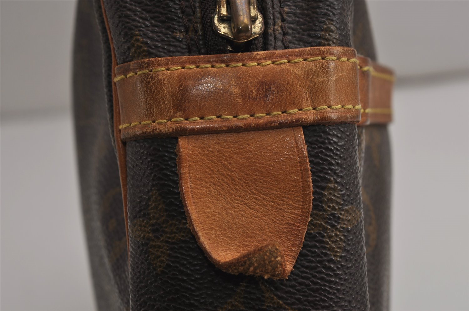 Authentic Louis Vuitton Monogram Compiegne 28 Clutch Hand Bag M51845 LV 0270K