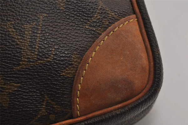 Authentic Louis Vuitton Monogram Compiegne 28 Clutch Hand Bag M51845 LV 0270K