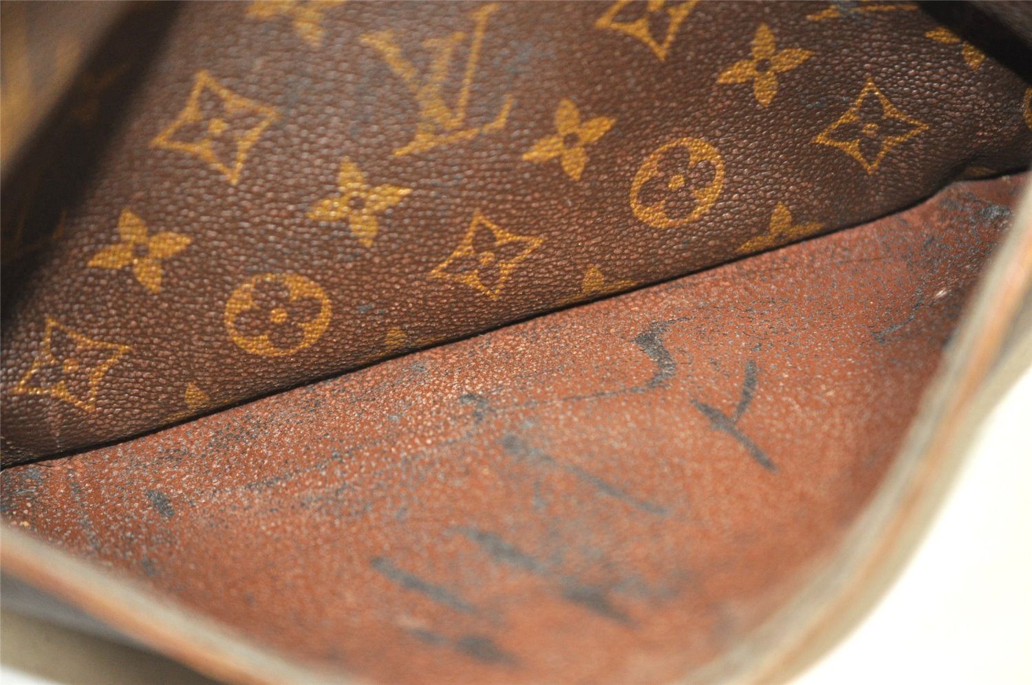 Authentic Louis Vuitton Monogram Compiegne 28 Clutch Hand Bag M51845 LV 0270K