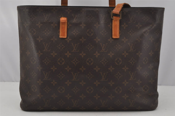 Authentic Louis Vuitton Monogram Luco Shoulder Tote Bag M51155 Junk 0273J