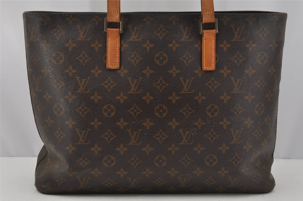 Authentic Louis Vuitton Monogram Luco Shoulder Tote Bag M51155 Junk 0273J