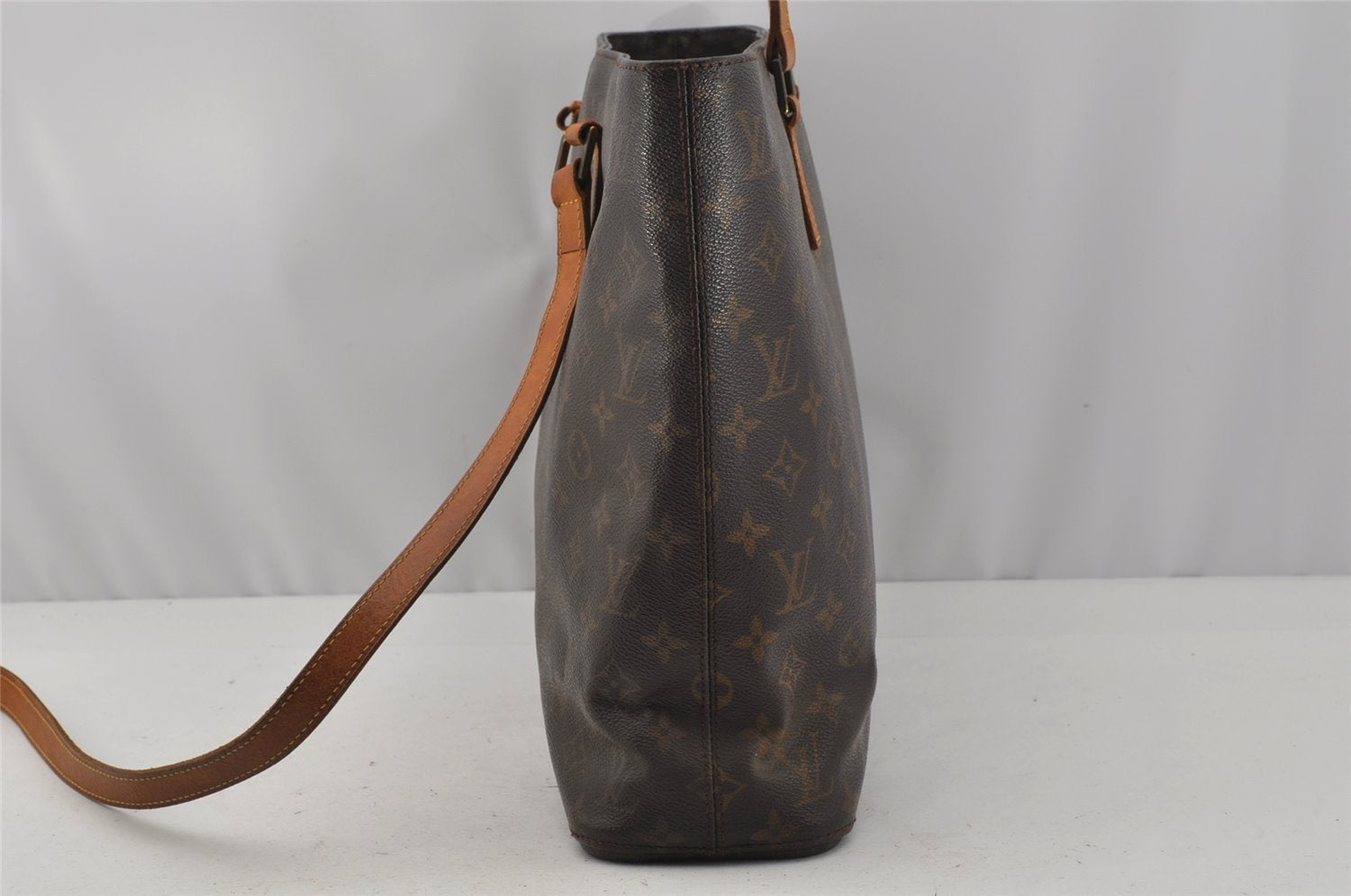 Authentic Louis Vuitton Monogram Luco Shoulder Tote Bag M51155 Junk 0273J