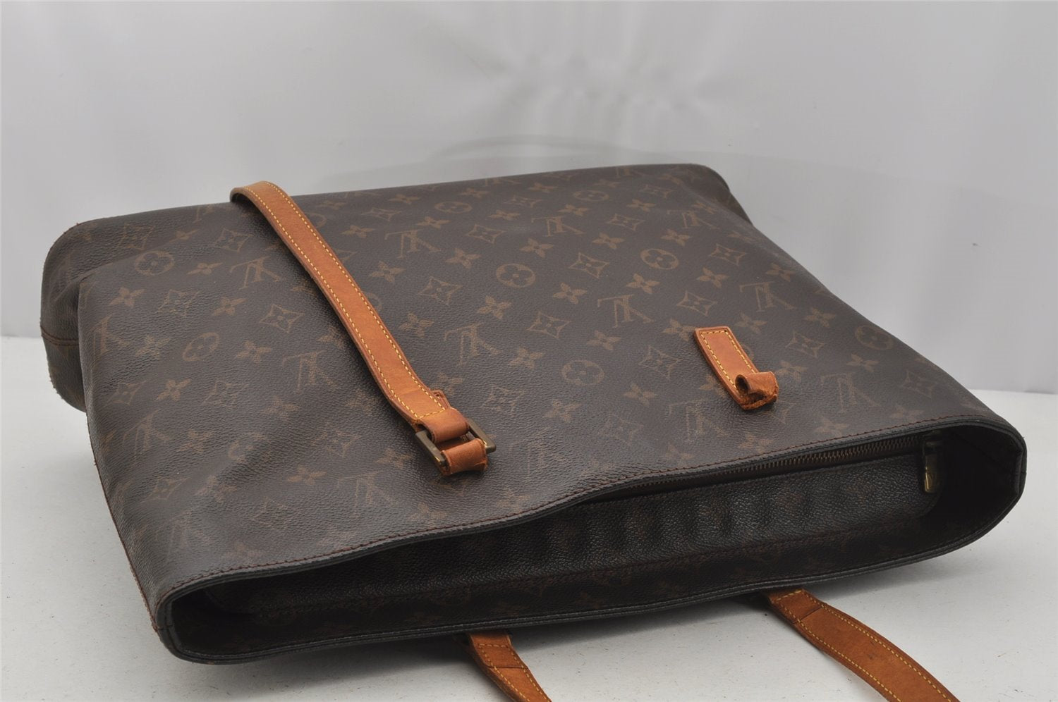 Authentic Louis Vuitton Monogram Luco Shoulder Tote Bag M51155 Junk 0273J
