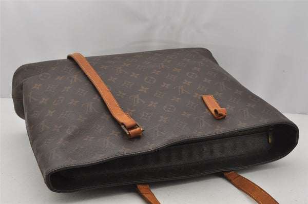 Authentic Louis Vuitton Monogram Luco Shoulder Tote Bag M51155 Junk 0273J