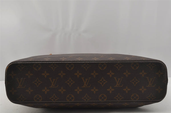 Authentic Louis Vuitton Monogram Luco Shoulder Tote Bag M51155 Junk 0273J