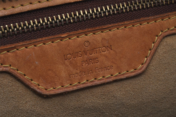 Authentic Louis Vuitton Monogram Luco Shoulder Tote Bag M51155 Junk 0273J