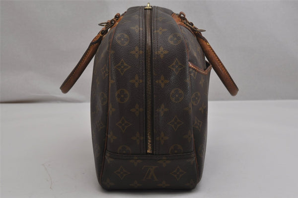 Authentic Louis Vuitton Monogram Deauville Hand Bag M47270 LV 0273K