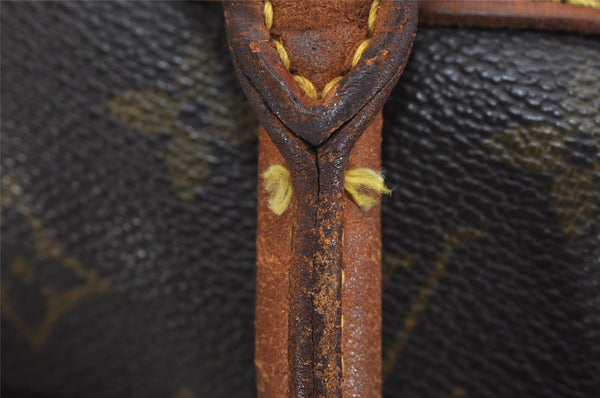 Authentic Louis Vuitton Monogram Deauville Hand Bag M47270 LV 0273K