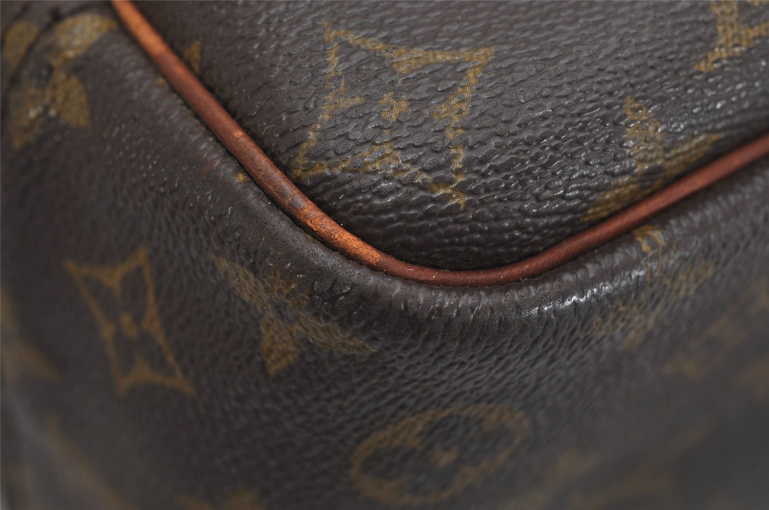 Authentic Louis Vuitton Monogram Deauville Hand Bag M47270 LV 0273K