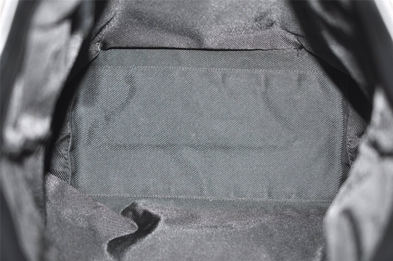 Authentic GUCCI Vintage Shoulder Tote Bag GG Canvas Leather 0021098 Black 0274J