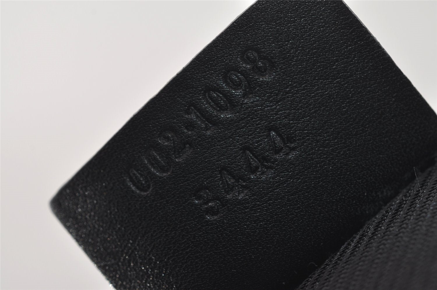 Authentic GUCCI Vintage Shoulder Tote Bag GG Canvas Leather 0021098 Black 0274J