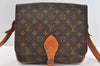 Auth Louis Vuitton Monogram Cartouchiere GM M51252 Shoulder Cross Bag Junk 0275J