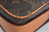 Auth Louis Vuitton Monogram Cartouchiere GM M51252 Shoulder Cross Bag Junk 0275J